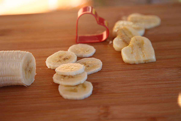 Pancakes au cœur de banane et cannelle