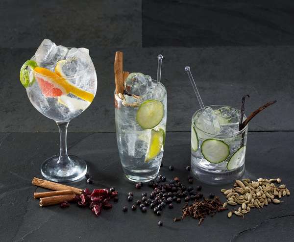 Gin tonic aux Huiles d’Olive d’Espagne