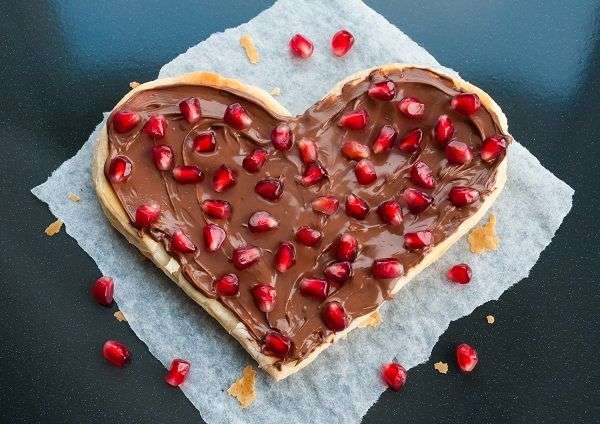 Pâte feuilletée à la crème au chocolat