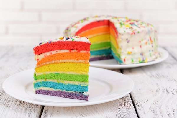 Rainbow cake