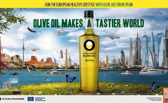Campagne de promotion Olive Oil Makes a tastier World aux États-Unis