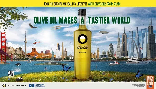 Campagne de promotion Olive Oil Makes a tastier World aux États-Unis