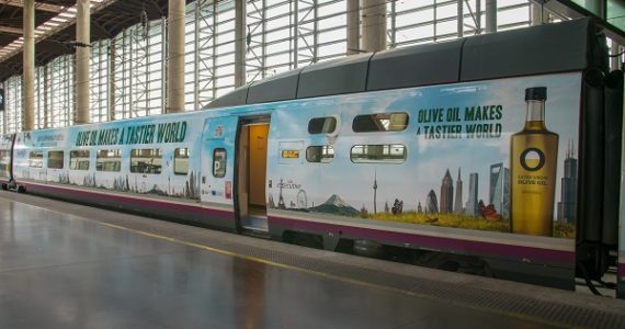 Présentation de l’AVE (le TGV espagnol) des Huiles d’Olive